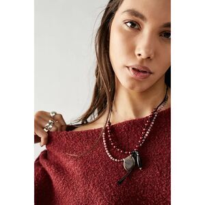 NWT Free People Summers End Layered Necklace
